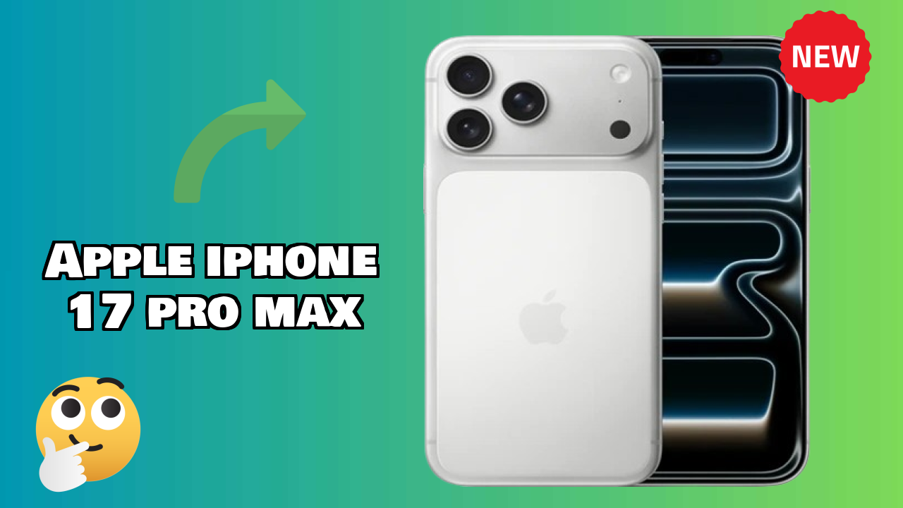 Apple IPhone 17 Pro Max at ₹149,900 - Best Deal Available Right Now