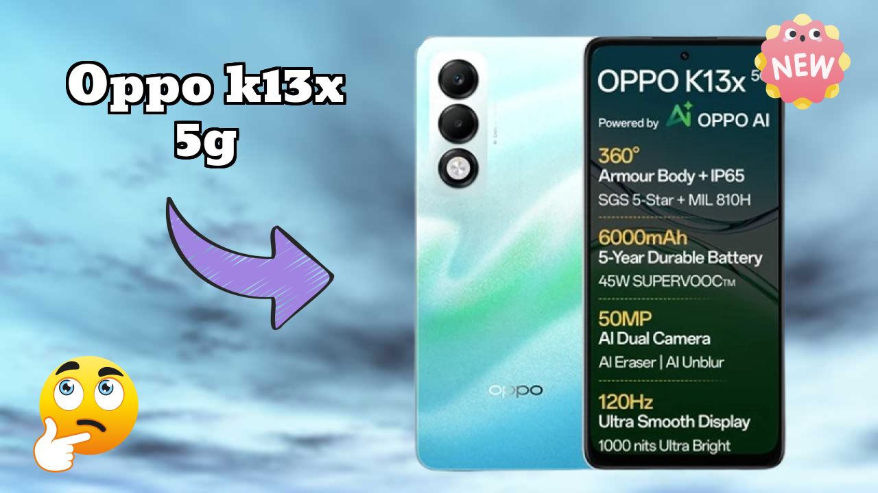 OPPO K13x 5G Display Size: 6.67 Inches (16.94 Cm) Screen Review