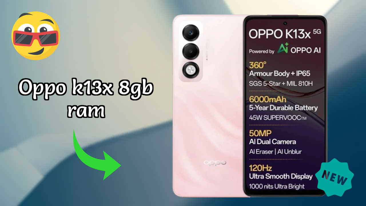 OPPO K13x 8GB RAM Price Drop: Available at Just ₹13,489