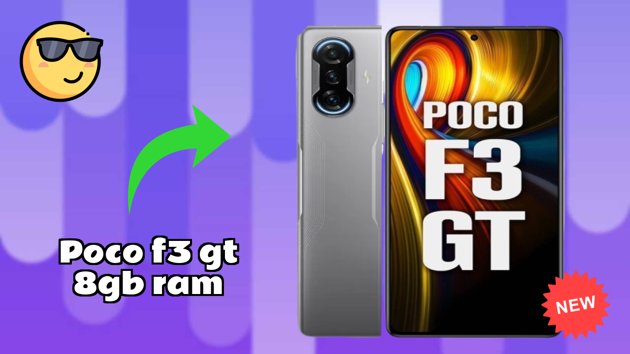 POCO F3 GT 8GB RAM Display Size: 6.67 Inches (16.94 Cm) Screen Quality