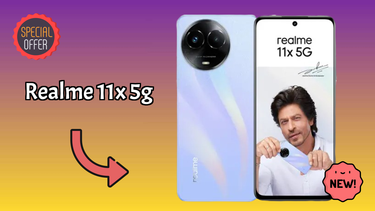 Realme 11x 5G Display Analysis: 6.72 Inches (17.07 Cm) Screen