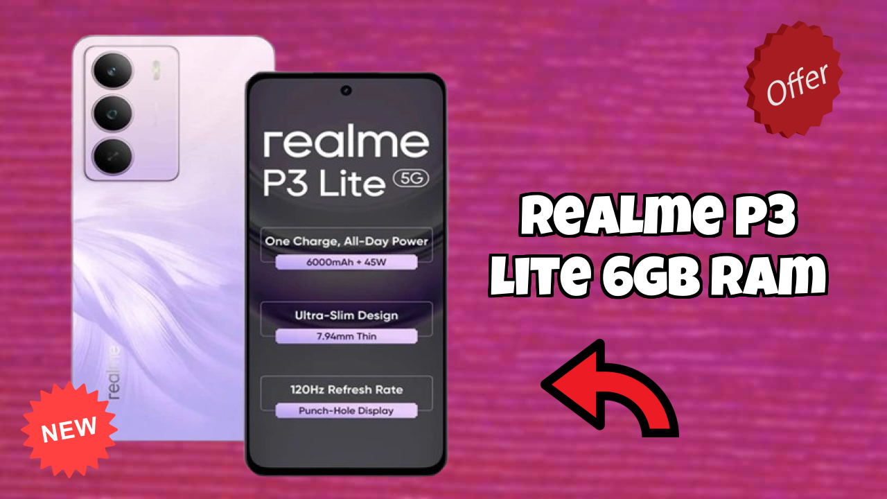 Realme P3 Lite 6GB RAM Battery Life: 6000 MAh Real-World Usage