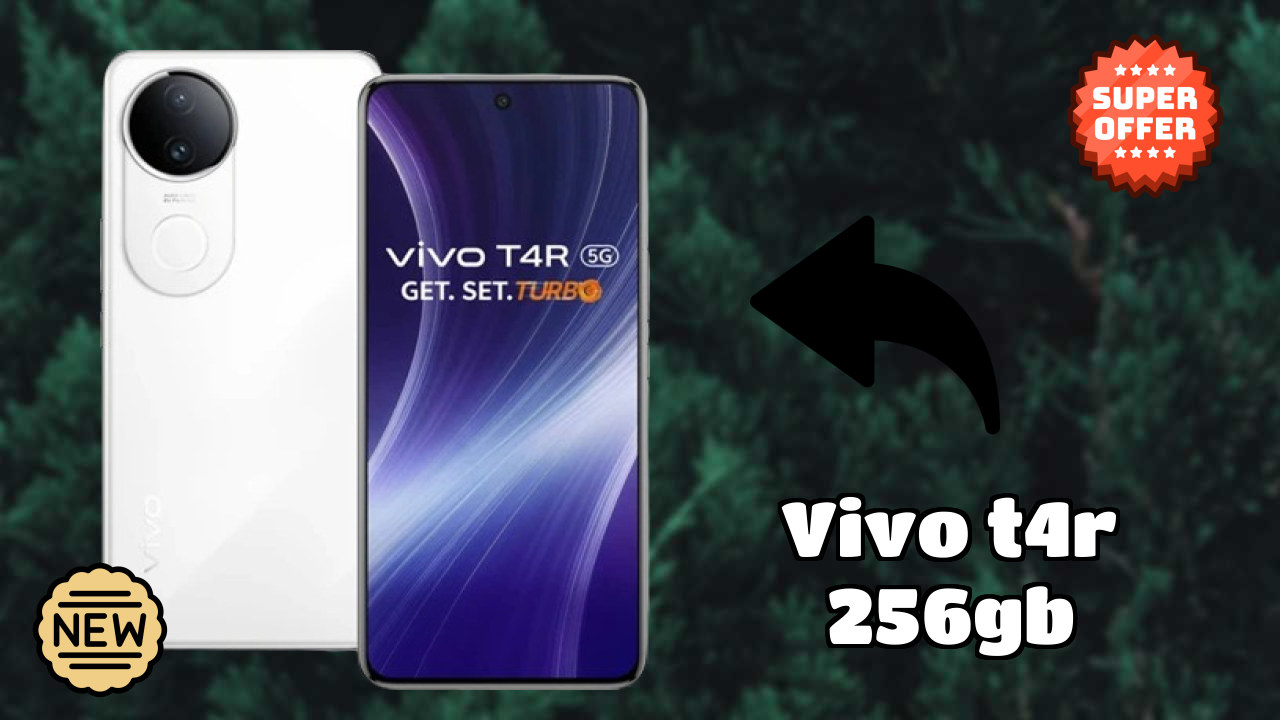 Vivo T4R 256GB Battery Life: 5700 MAh Charging Time