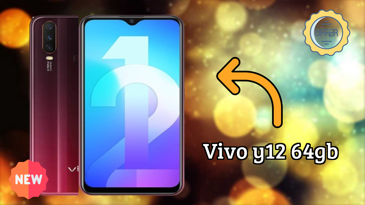 Vivo Y12 64GB Display Size: 6.35 Inches (16.13 Cm) Screen Test